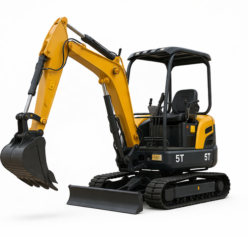 Mini excavator 5 ton for rent